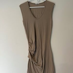 James Perse Rouged Shirt Dress